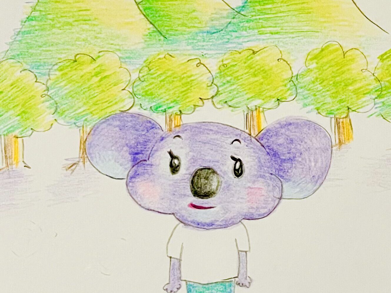 コアラのイラスト